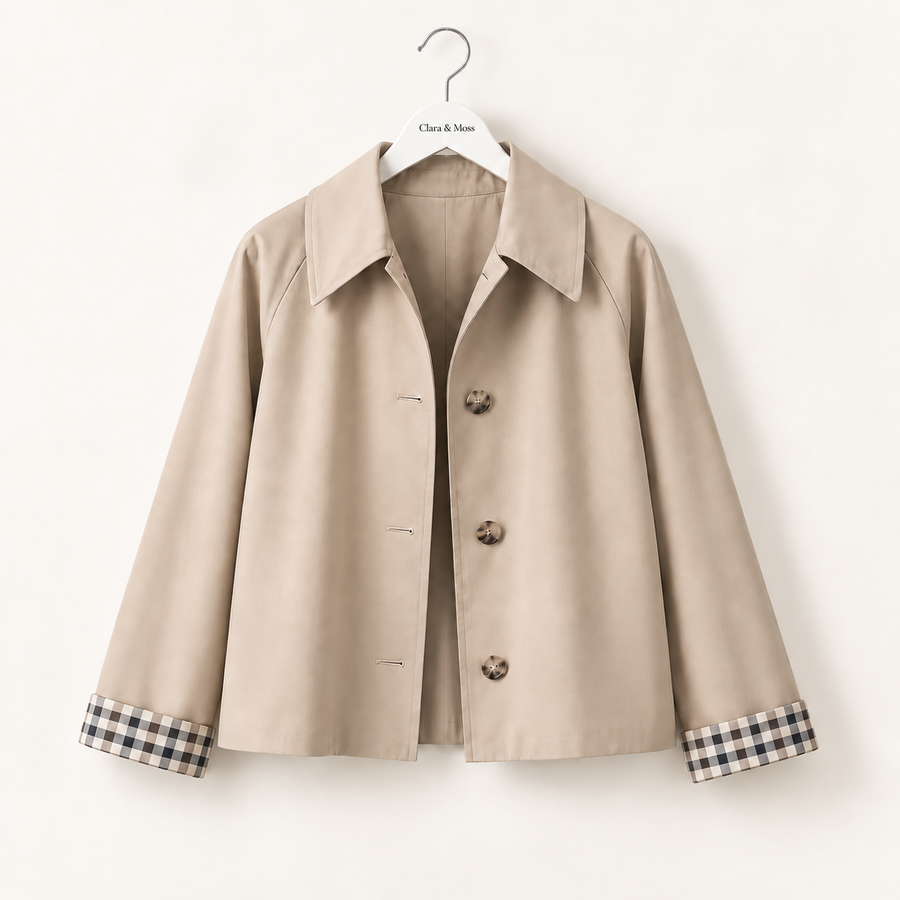 CLARA & MOSS | Aveline — Single-Breasted Coat