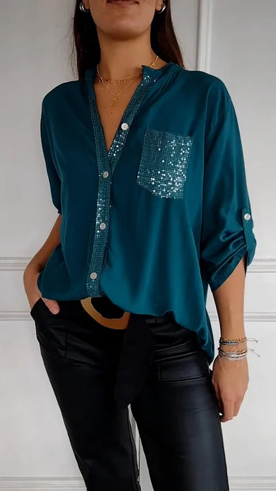 Nava | Elegant Glow Blouse