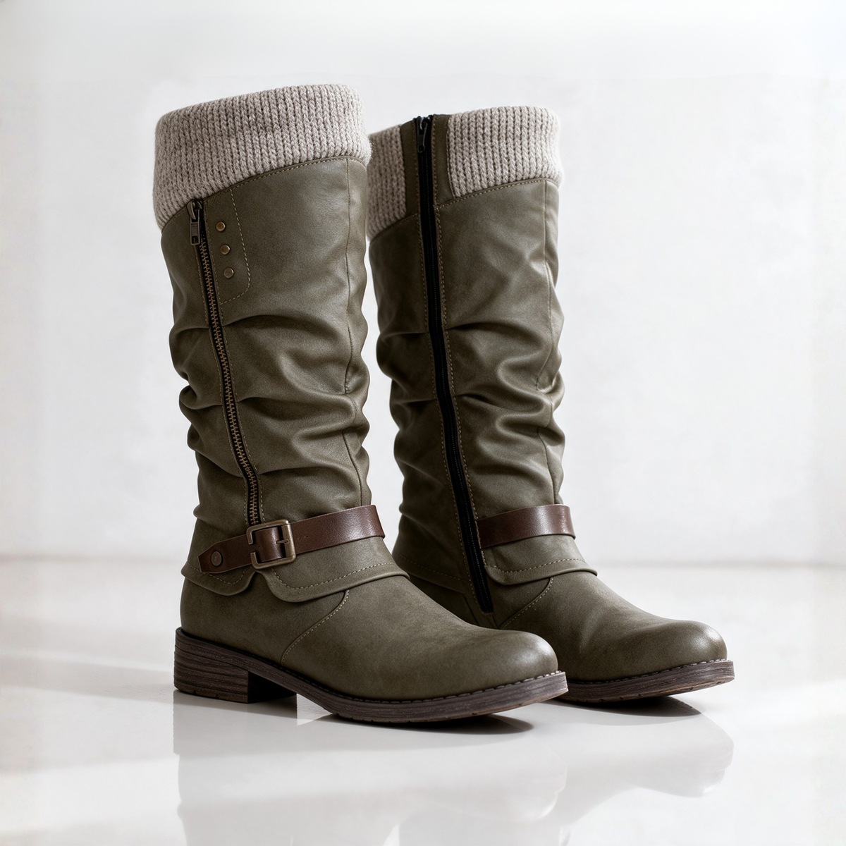 Roselle | Warm & Comfortable Mid-Calf Boots