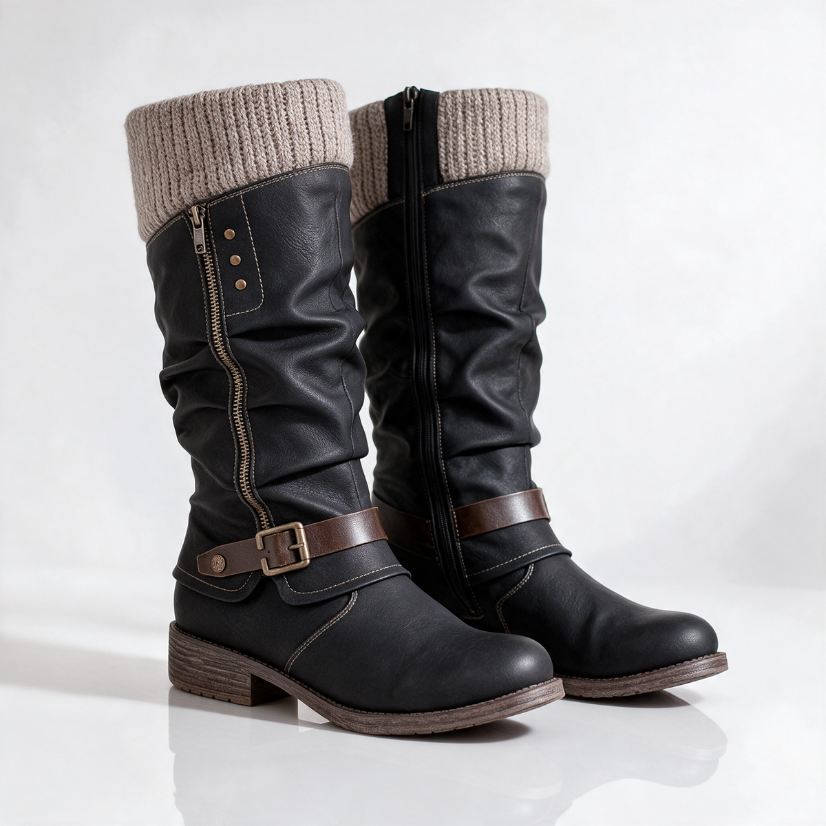 Roselle | Warm & Comfortable Mid-Calf Boots