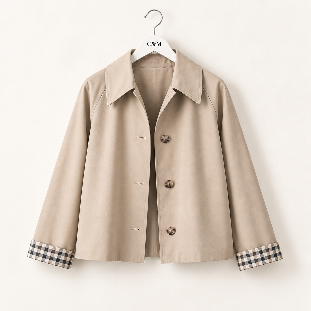 CLARA & MOSS | Aveline — Single-Breasted Coat