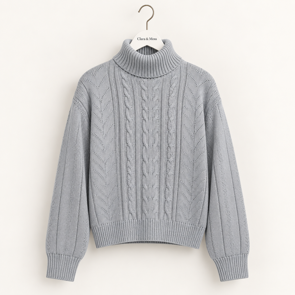 MARGAUX CABLE TURTLENECK