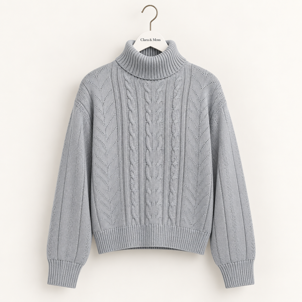 MARGAUX CABLE TURTLENECK