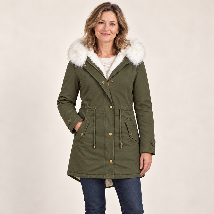 Aveline | Plush-Lined Hooded Parka