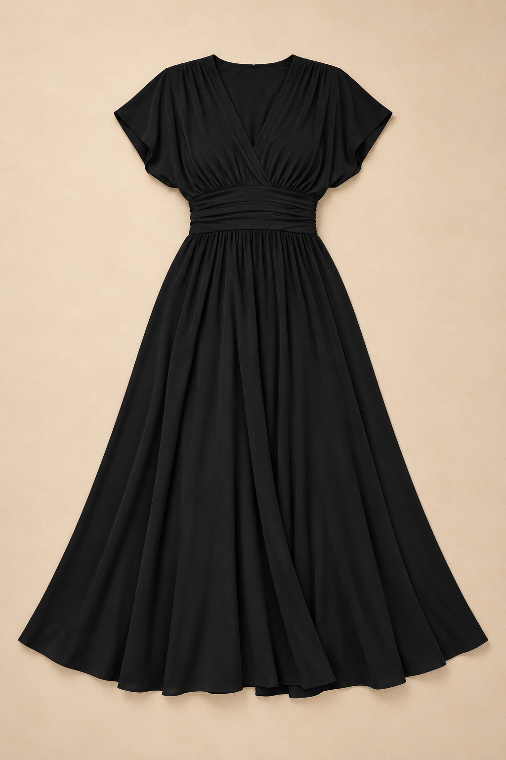 Amelia | Wrap Midi Dress