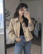 Aveline Beige Jacket lifestyle