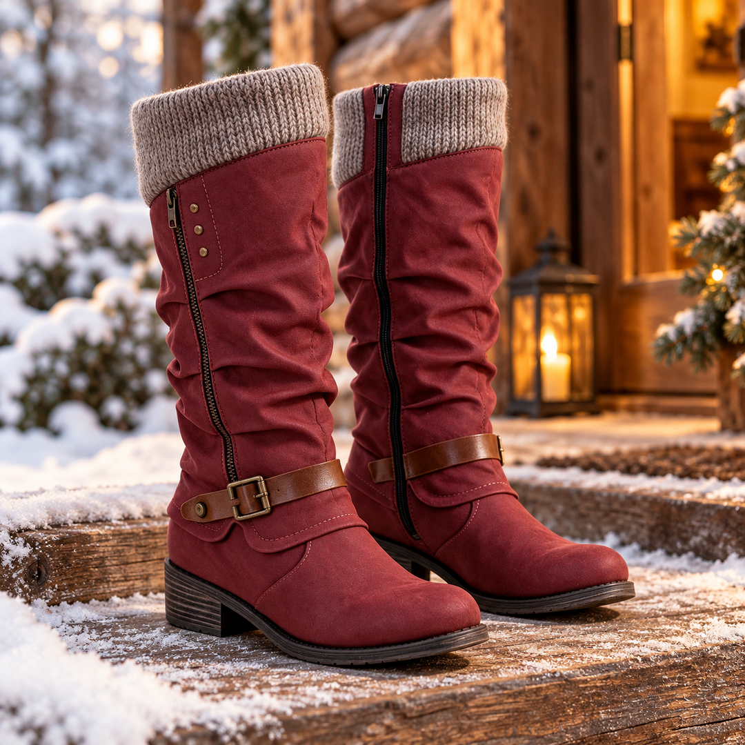 Roselle | Warm & Comfortable Mid-Calf Boots