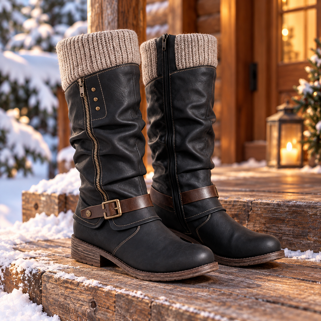 Roselle | Warm & Comfortable Mid-Calf Boots